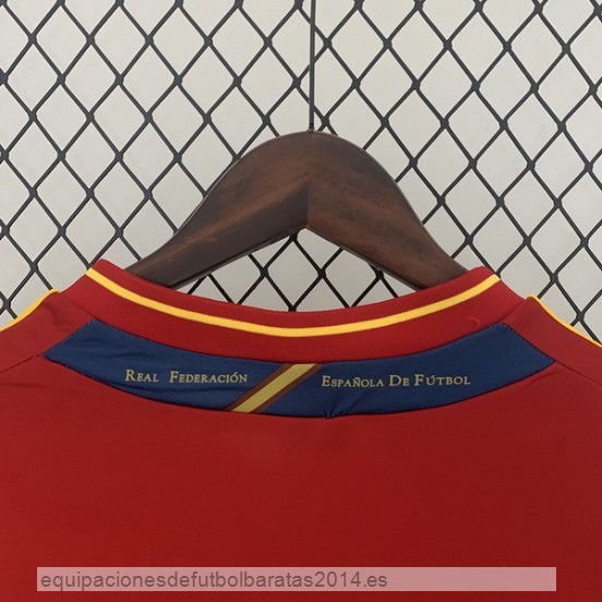Nuevo 1ª Camiseta Espana Retro 2012 Rojo Baratas